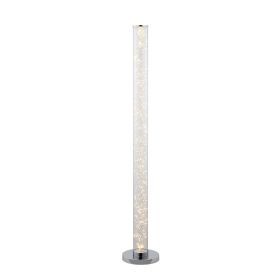 Floor Lamp with 360 Pieces LED Rope Bulbs, Silver